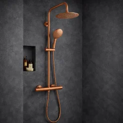 Essebagno Colonne thermostatique, cuivre, Essegoia II* Colonne De Douche Thermostatique