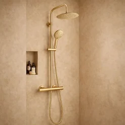 Essebagno Colonne thermostatique, doré, Essegoia II