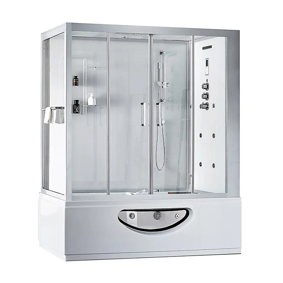 Archipel Combi Balneo douche Hammam CBH PUR WHITE 179x97 - DROITE