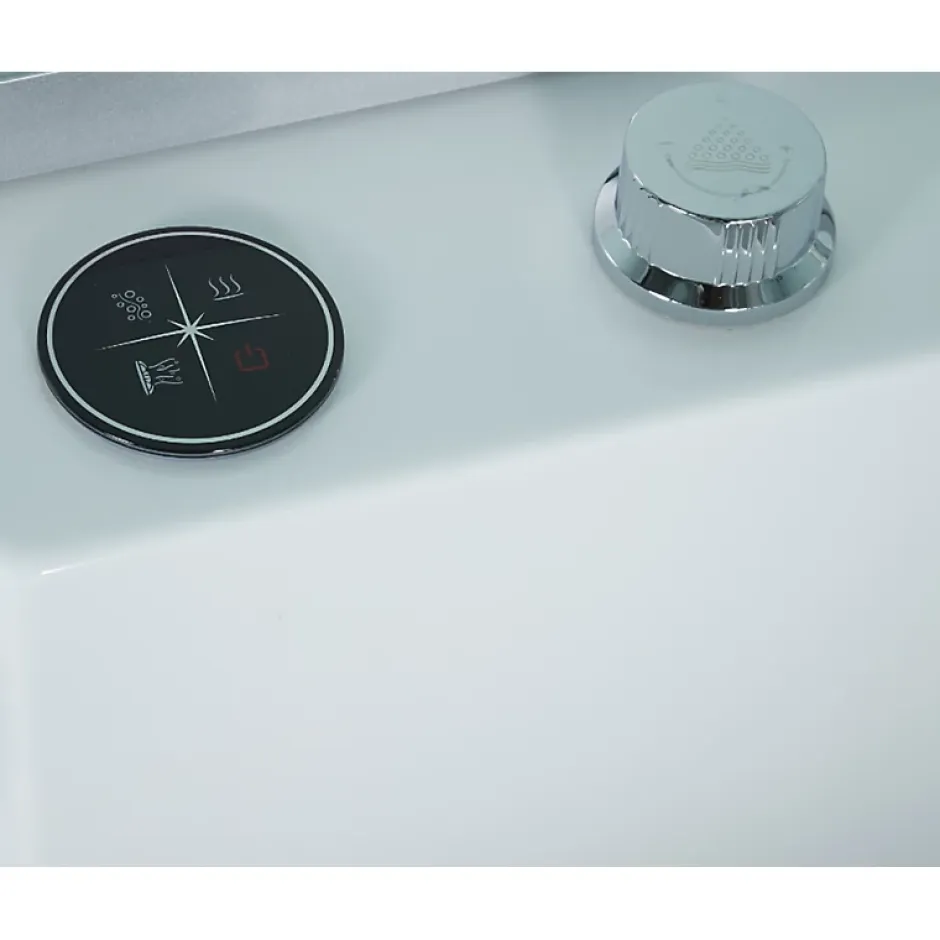Archipel Combi Balneo douche Hammam CBH PUR WHITE 179x97 - DROITE