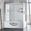 Archipel Combi Balneo douche Hammam CBH PUR WHITE 179x97 - GAUCHE* Baignoire Balnéo