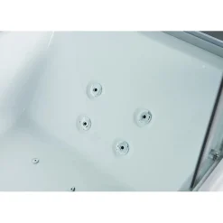 Archipel Combi Balneo douche Hammam CBH PUR WHITE 179x97 - GAUCHE* Baignoire Balnéo