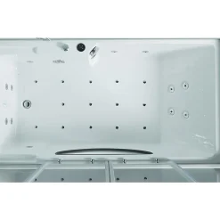 Archipel Combi Balneo douche Hammam CBH PUR WHITE 179x97 - GAUCHE* Baignoire Balnéo