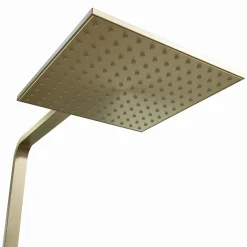 Cuisibane Combiné de douche et douchette SQUARE - Doré