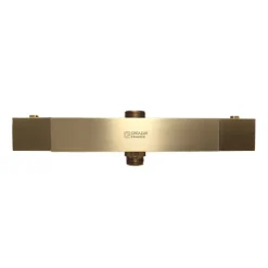 Cuisibane Combiné de douche et douchette SQUARE - Doré