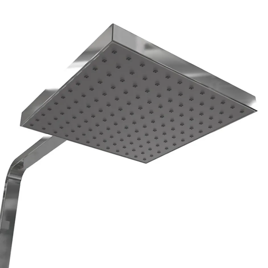Cuisibane Combiné de douche et douchette SQUARE - Chromé