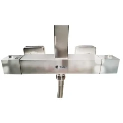 Cuisibane Combiné de douche et douchette SQUARE - Chromé