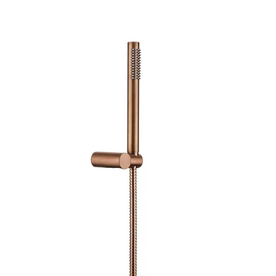 Essebagno Combiné support de douche cuivre brossé 3 pièces Luisa