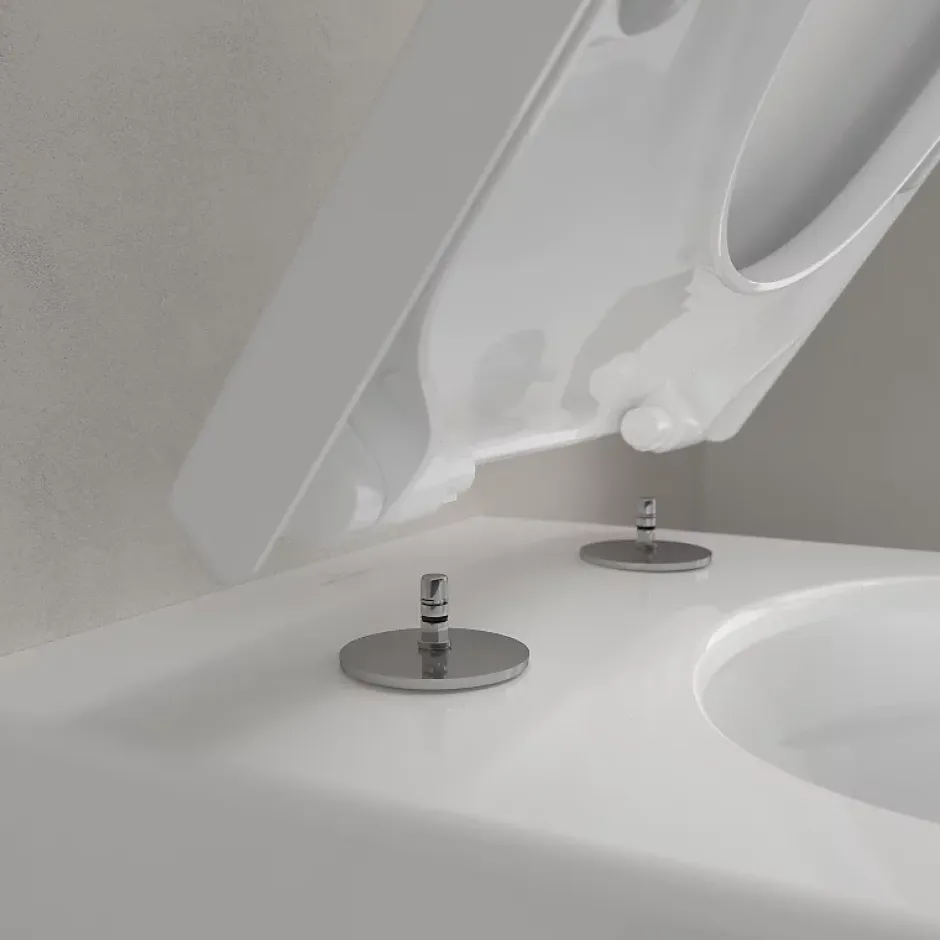 Villeroy & Boch Combipack modèle suspendu VILEROY ET BOCH Subway 3.0 TwistFlush blanc