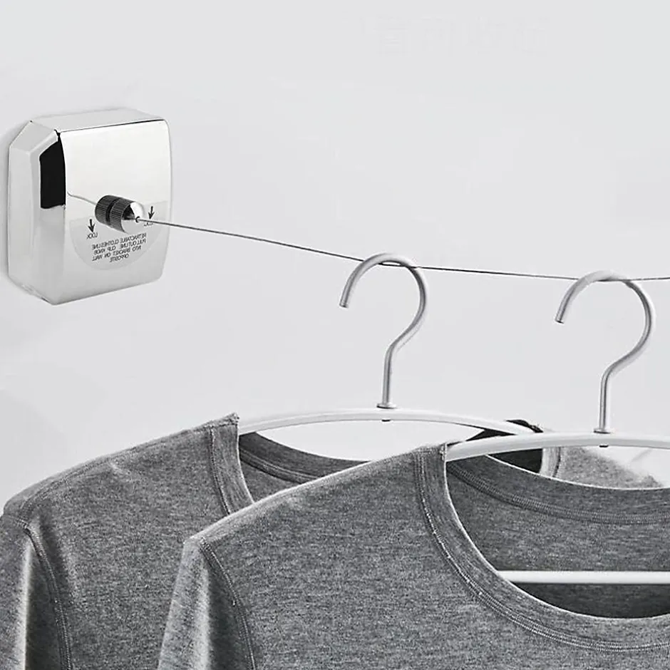 Fishtec Corde à Linge rétractable 2,8 m* Etendoir À Linge