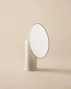 Cosmic Geyser miroir grossissant miroir maquillage blanc mat type d'installation à poser sur plan* Miroir Grossissant