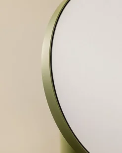 Cosmic Geyser miroir grossissant miroir maquillage blanc mat type d'installation à poser sur plan* Miroir Grossissant