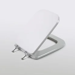 Kiamami Valentina Couvre Wc Gris Pour Modèle Conca Ideal Standard