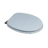 Kiamami Valentina Couvre-Siège Universel En Mdf Gris Clair Avec Traitement Antibactérien* Abattant Wc