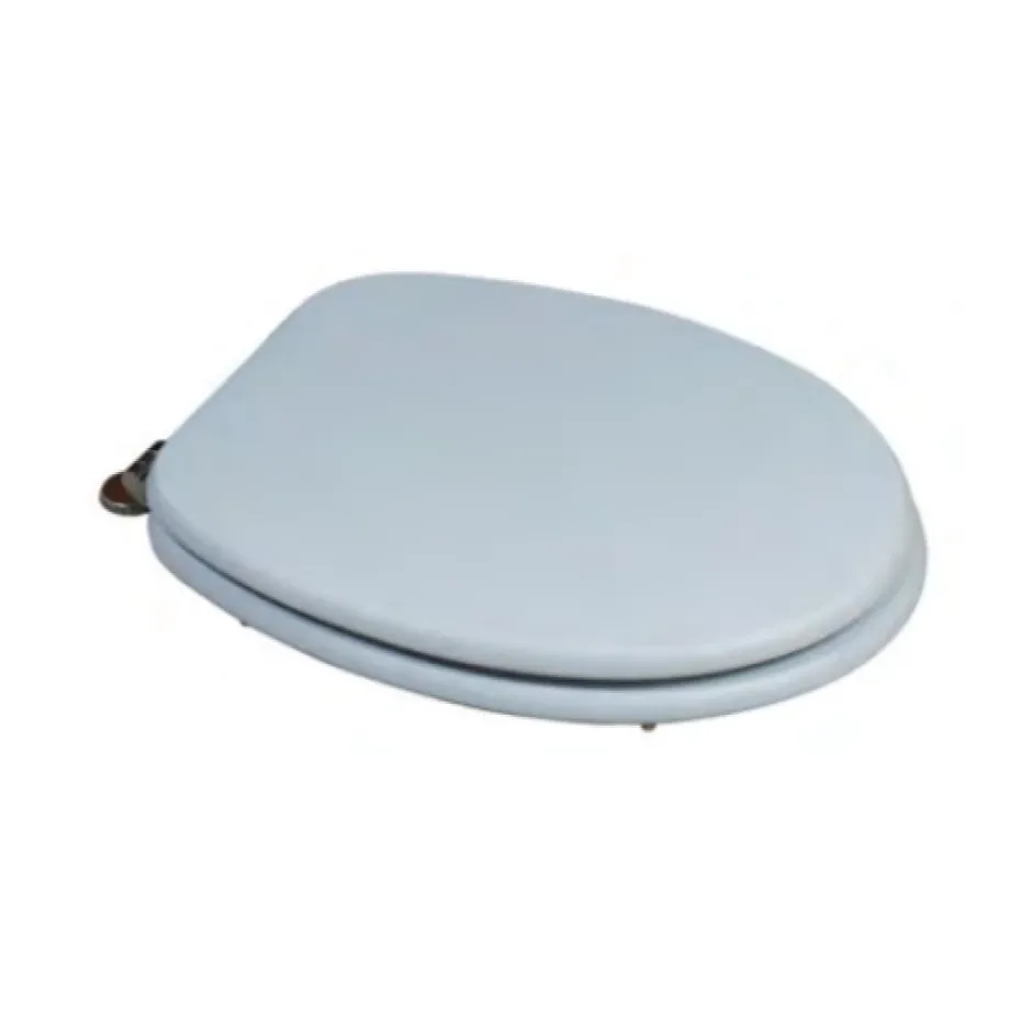 Kiamami Valentina Couvre-Siège Universel En Mdf Gris Clair Avec Traitement Antibactérien* Abattant Wc