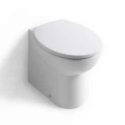 Kiamami Valentina Cuvette De Toilette Patascoss En Céramique Blanche De Qualité Supérieure, À Encastrer.* Wc À Poser