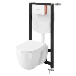 GoodHome Cuvette suspendu sans bride Winam* Wc Suspendu