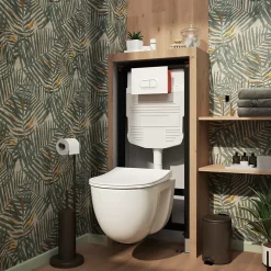 GoodHome Cuvette suspendu sans bride Winam* Wc Suspendu