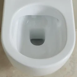 Planète Bain Cuvette suspendue sans bride avec abattant slim - Ceres