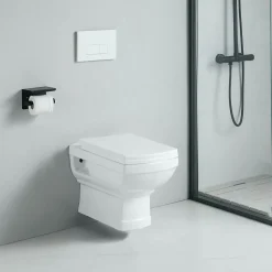 Rogier & Mothes Cuvette WC retro suspendu MECHELL en ceramique* Wc Suspendu