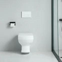 Rogier & Mothes Cuvette WC retro suspendu MECHELL en ceramique* Wc Suspendu