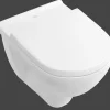 Villeroy & Boch Cuvette WC sans bride, modèle suspendu O. Novo - Combi pack - Dimensions: 360x350x560 mm - Blanc