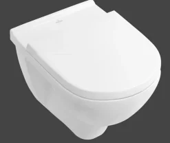 Villeroy & Boch Cuvette WC sans bride, modèle suspendu O. Novo - Combi pack - Dimensions: 360x350x560 mm - Blanc