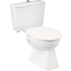 Porcher Cuvette WC seule ASPIRAMBO sans abattant sortie orientable D8cm - - P233001* Wc Suspendu