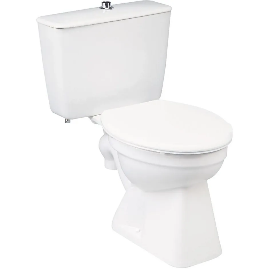 Porcher Cuvette WC seule ASPIRAMBO sans abattant sortie orientable D8cm - - P233001* Wc Suspendu