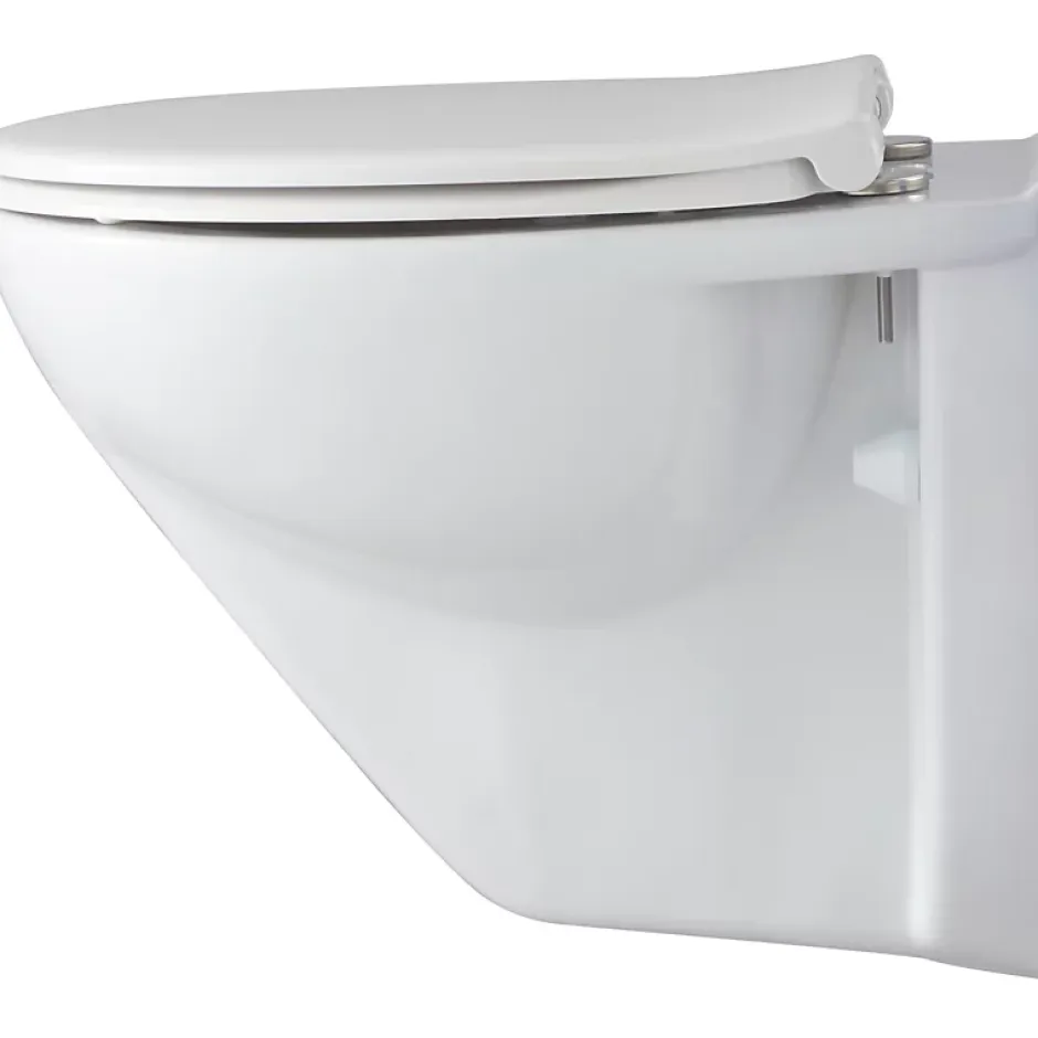 Planète Bain Cuvette WC suspendu PMR surélevée sans bride - AUSTIN