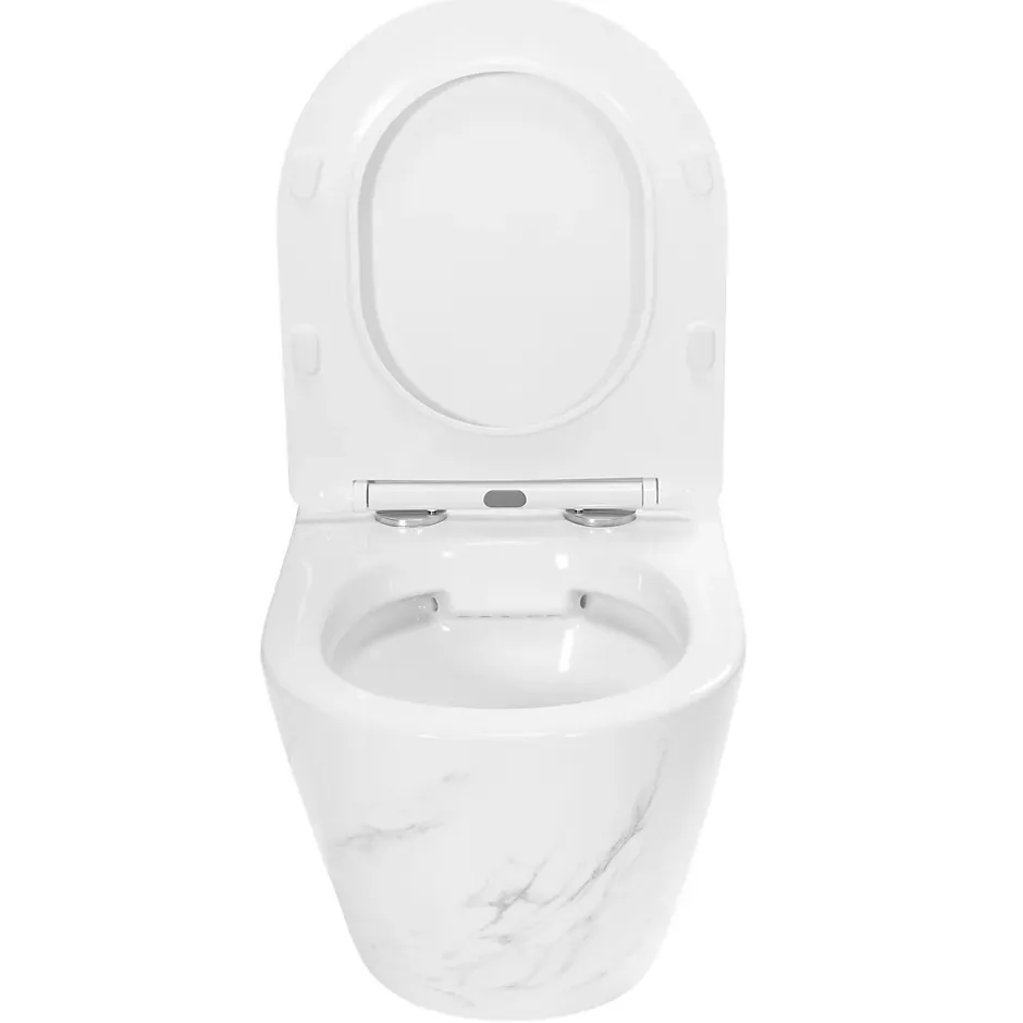 Rea Cuvette WC suspendue Carlos Nature Marble
