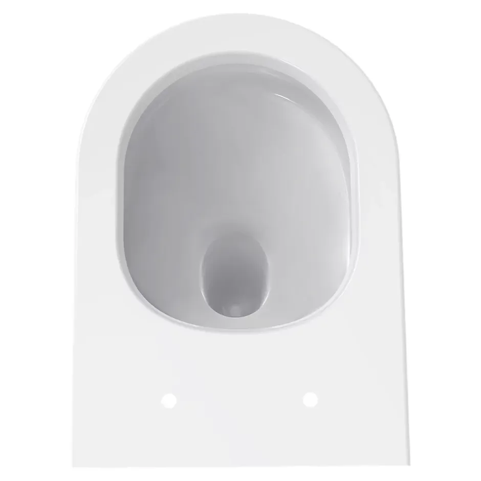 GoodHome Cuvette WC suspendue sans bride, effet Vortex, Luvia* Wc Suspendu