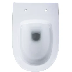 GoodHome Cuvette WC suspendue sans bride, effet Vortex, Fuerte
