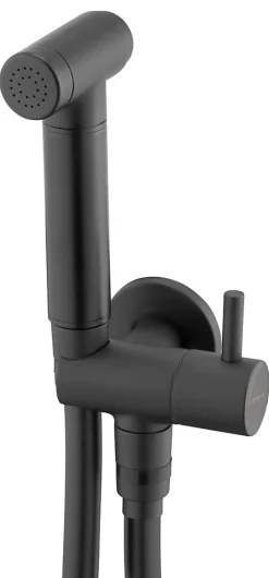 Deante Robinet Bidet Douchette Noir Mural Monocommande* Robinet De Bidet