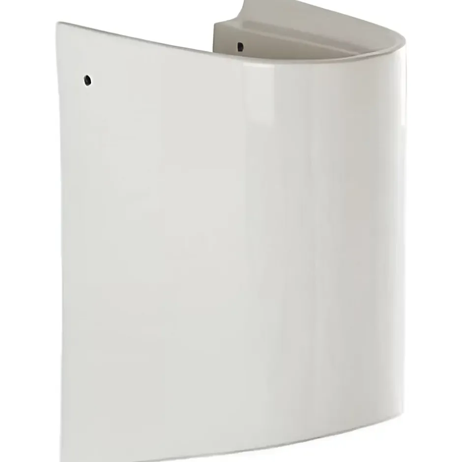 Sanindusa Demi Colonne pour lavabo UrbY blanche compatible avec lavabo UrbY