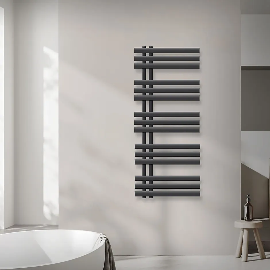 Luxebath Design Radiateur sèche-serviettes Iron EM Electric 1200W* Sèche-Serviettes Mixte