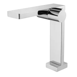 Bernstein Design Robinet de lavabo - Robinet de Salle de bain NT3220C - Bec haut - Robinet chromé