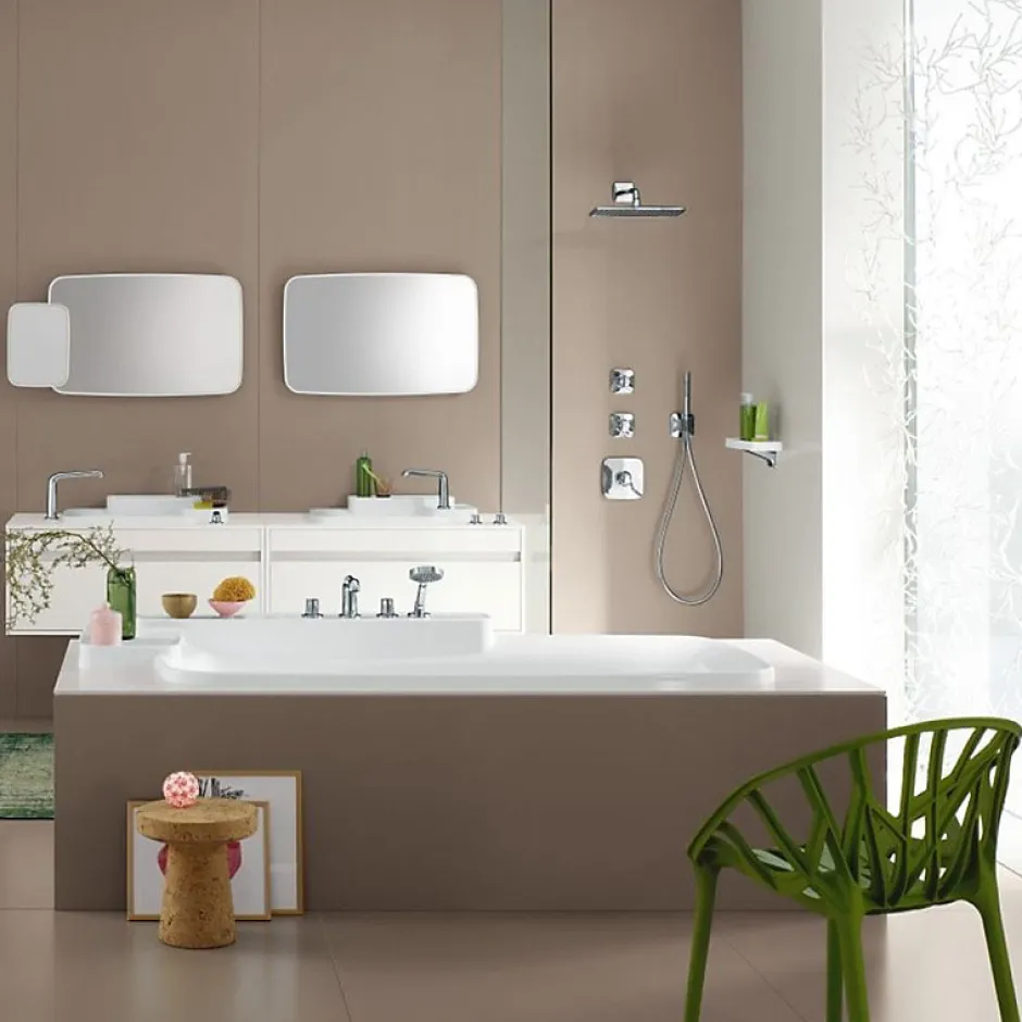 Hansgrohe Douche de tête Raindance E 240 avec bras de douche chromé* Robinet De Douche