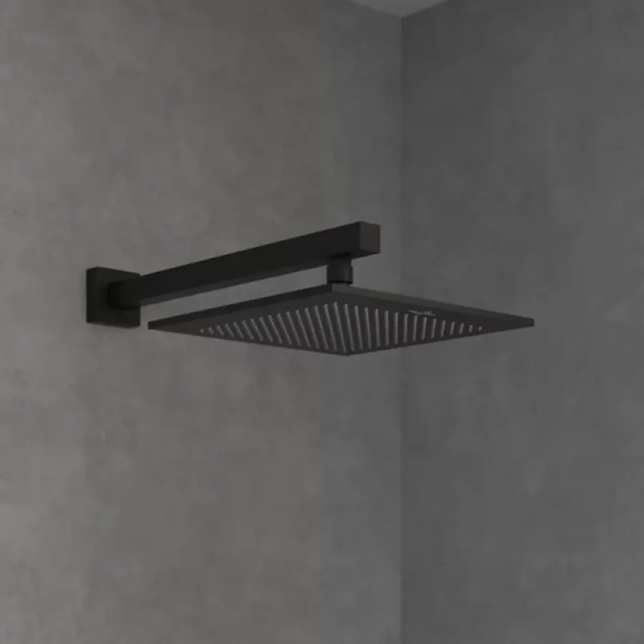 Villeroy & Boch Douche de tête VILLEROY ET BOCH Universal rectangle Noir mat* Pommeau De Douche, Flexible Et Barre De Douche