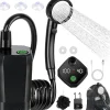 Vendos85 Douche portable de camping 4 modes avec batterie 6000mAh
