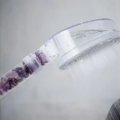 Douchette 1 jet Amethyste 12 cm Change your life