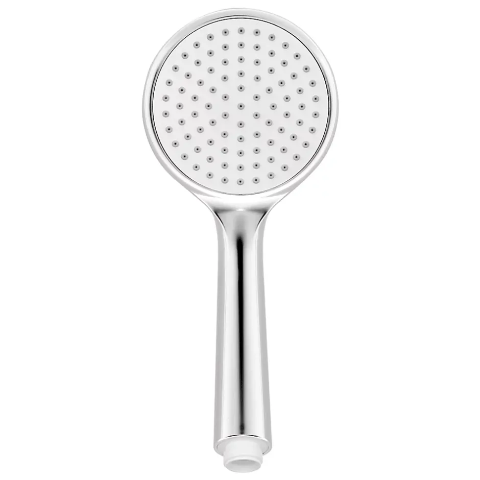 GoodHome Douchette 1 jet chromé/blanc Cavally