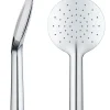 Edouard Rousseau Douchette 1 jet chromée Autoclean* Pommeau De Douche, Flexible Et Barre De Douche