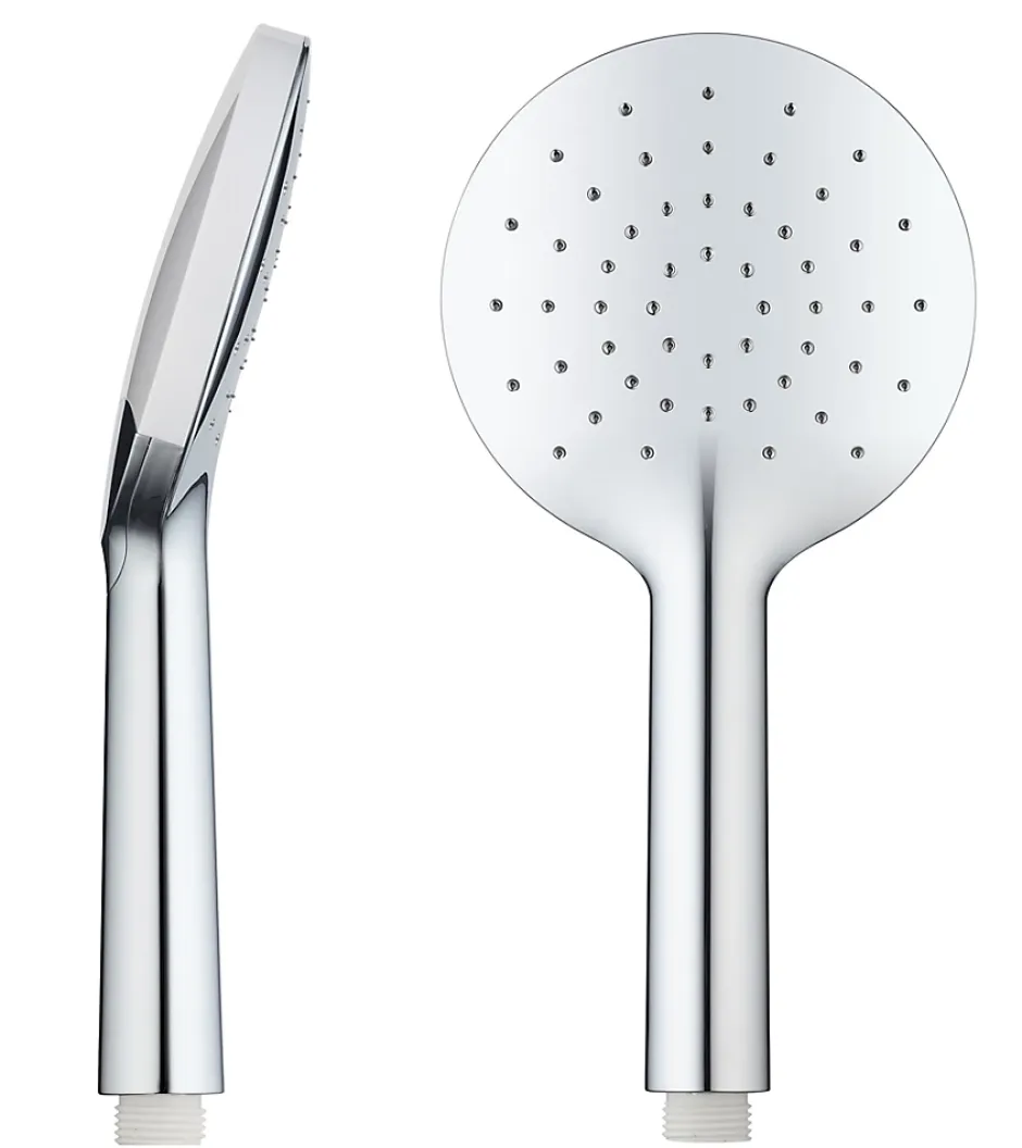 Edouard Rousseau Douchette 1 jet chromée Autoclean* Pommeau De Douche, Flexible Et Barre De Douche