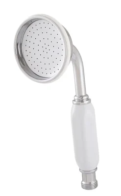 Cooke & Lewis Douchette 1 jet chrome et blanche Jimena* Pommeau De Douche, Flexible Et Barre De Douche