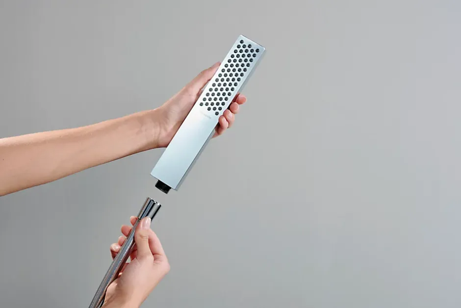 Hansgrohe Douchette 1 jet chromée Stick Pulsify Eco