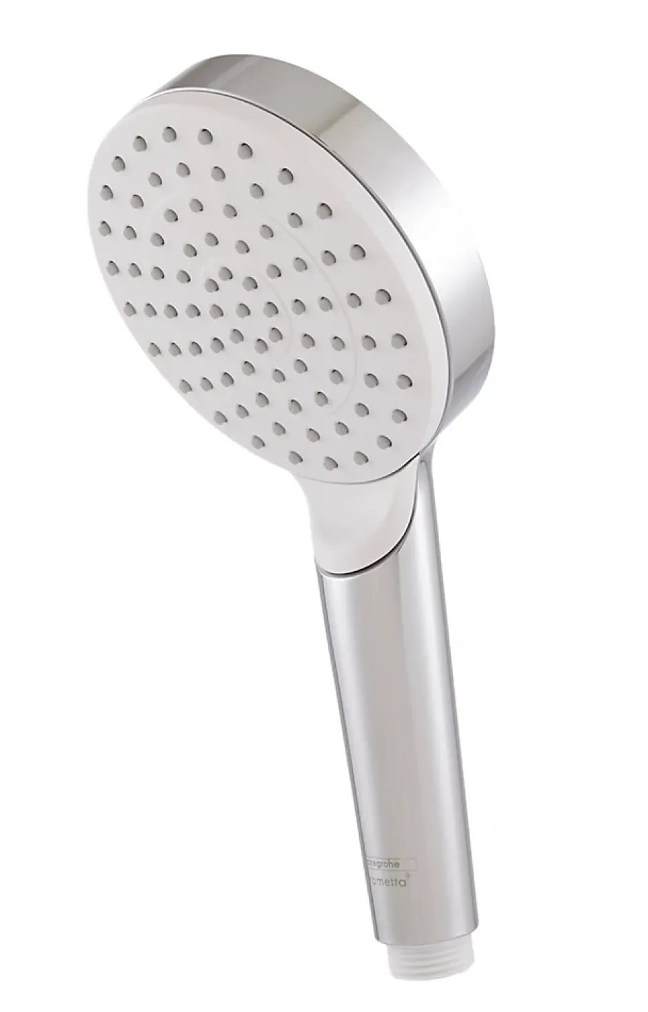 Hansgrohe Douchette 1 jet en laiton et plastique ABS, blanc, Crometta* Pommeau De Douche, Flexible Et Barre De Douche