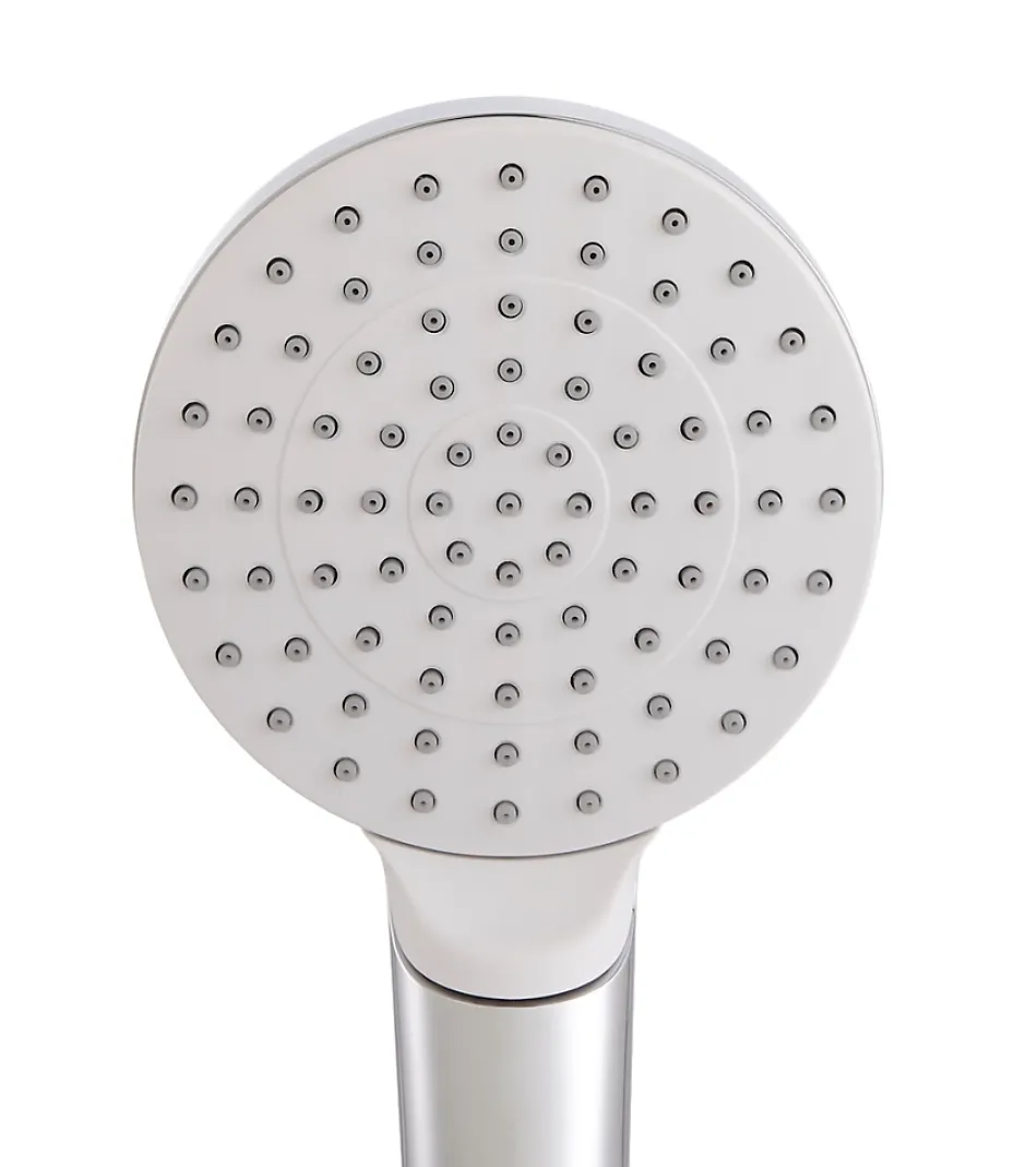 Hansgrohe Douchette 1 jet en laiton et plastique ABS, blanc, Crometta* Pommeau De Douche, Flexible Et Barre De Douche