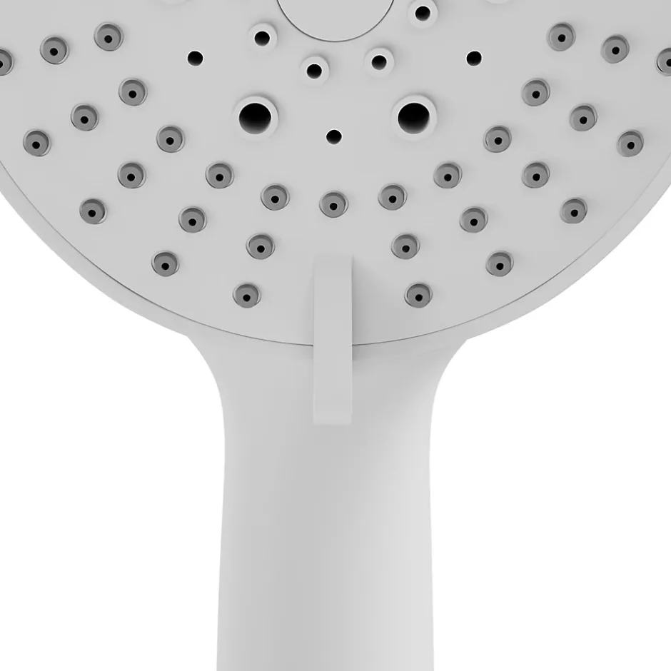 GoodHome Douchette 3 jets blanc Tummel