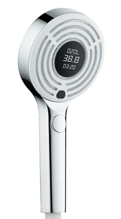 Edouard Rousseau Douchette 3 jets chrome, Ekogest Tempo* Pommeau De Douche, Flexible Et Barre De Douche